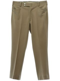 1970's Mens Mod Leisure Pants