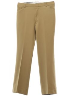 1970's Mens Flared Leisure Pants