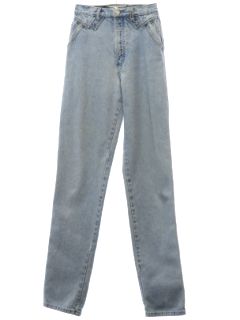 1990's Womens Rockies Western Denim Jeans Pants