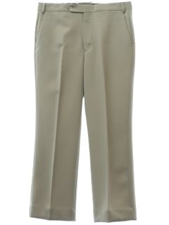 1970's Mens Flared Disco Pants