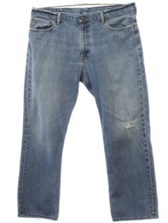 1990's Mens Polo Ralph Lauren Grunge Denim Jeans Pants