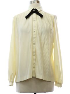 1980's Womens Secretary Shirt