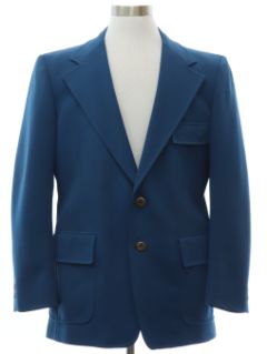 1970's Mens Ray Bolger Disco Blazer Sport Coat Jacket