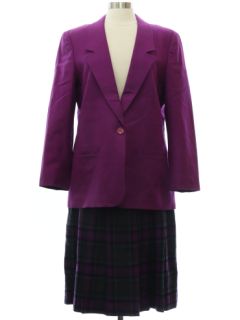 1980's Womens Totally 80s Suit