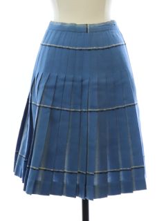 1950's Womens Reversible Pendleton Turnabout Wool Skirt