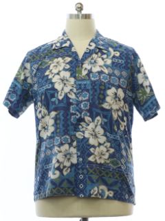 1980's Mens Hawaiian Shirt