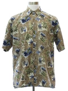 1990's Mens Cotton Hawaiian Shirt