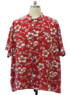 1990's Mens Cotton Hawaiian Shirt