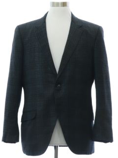 1960's Mens Mod Blazer Style Sport Coat Jacket