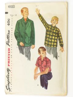 1950's Mens/Boys Sewing Pattern