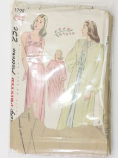 1940's Womens Sewing Pattern