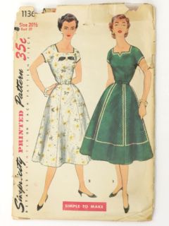 1950's Womens Sewing Pattern