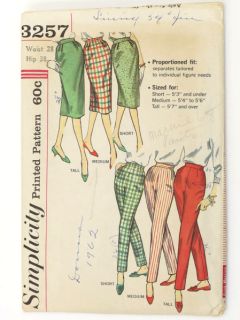 1960's Womens Sewing Pattern