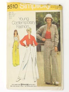1970's Womens Sewing Pattern