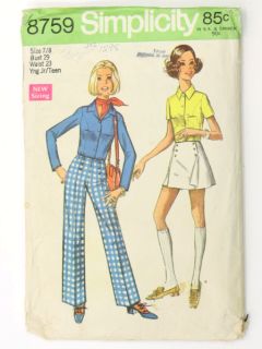 1970's Womens Sewing Pattern