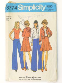 1970's Womens Sewing Pattern