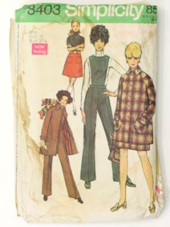 1960's Womens Sewing Pattern