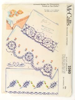1960's Womens Craft Pattern