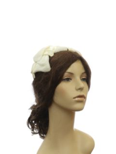 1950's Womens Accessories - Velveteen Cap Hat