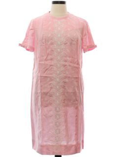 1960's Womens Leslie Pomer Mod Dress