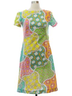 1960's Womens Mod Dress