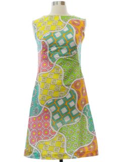 1960's Womens Mod Dress