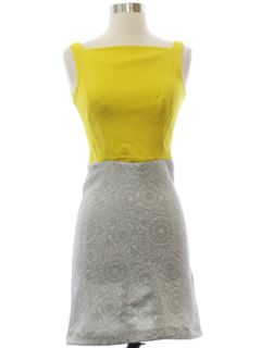1960's Womens Lanz Originals Mod Mini Dress
