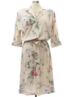 1980's Womens Totally 80s Dress