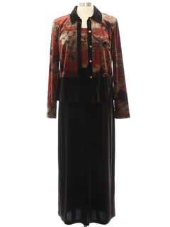1980's Womens Totally 80s Dress Set