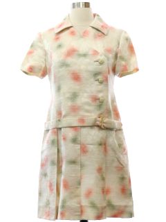 1960's Womens Matsudu Harue Designer Dress