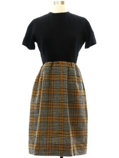 1950's Womens Lanz Originals Mod Dress