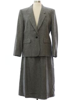 1980's Womens Wool Suit