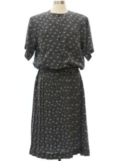 1980's Womens Totally 80s Style Dress
