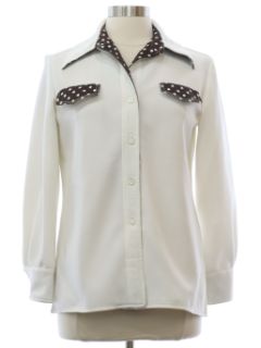 1970's Womens Leisure Shirt Jacket