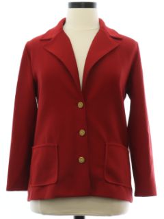 1970's Womens Knit Leisure Jacket
