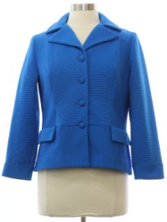 1960's Womens Mod Knit Jacket