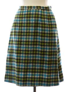 1960's Womens Jantzen Mod Wool Skirt