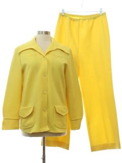 1970's Womens Ted Martin Mod Leisure Suit