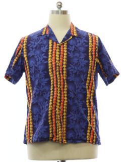 1980's Mens Totally 80s Cotton Hawaiian Shirt