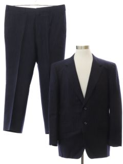 1980's Mens Custom Wool Suit
