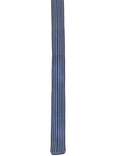 1960's Mens Flat Bottom Super Skinny Skinny Rockabilly Necktie