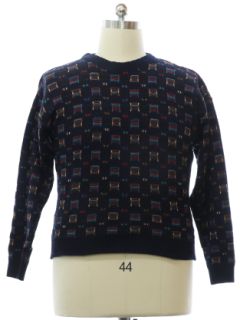 1990's Mens Cosby Style Pullover Sweater
