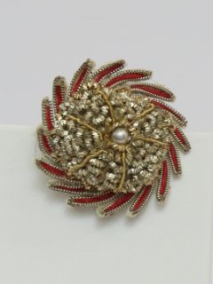 1960's Unisex Accessories - Bullion Embroidery Pin