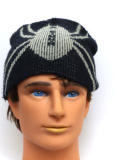 1990's Unisex Accessories - Spider Beanie Hat