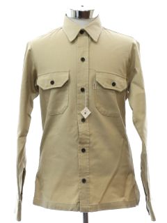 1980's Mens/Boys Levis Sport Shirt