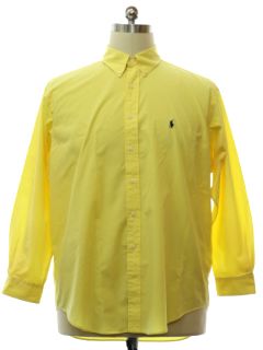 1980's Mens Ralph Lauren Preppy Shirt
