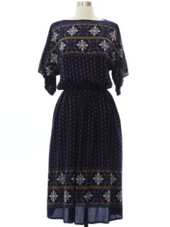 1970's Womens Disco Dress