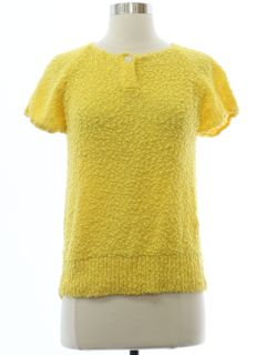1980's Womens Totally 80s Sweater Shirt