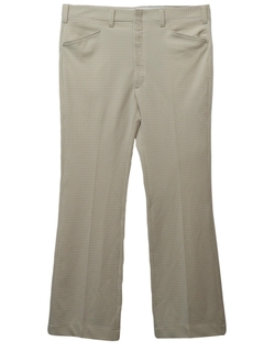 1970's Mens Flared Leisure Pants