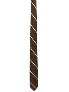 1960's Mens Super Skinny Diagonal Rockabilly Necktie
